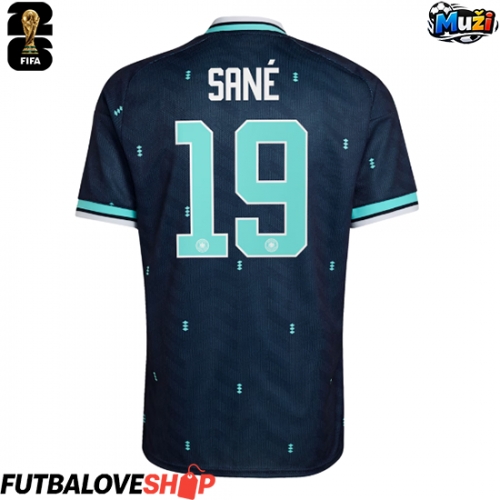 Dres Nemecko Leroy Sane #19 Preč MS 2026 Krátky Rukáv